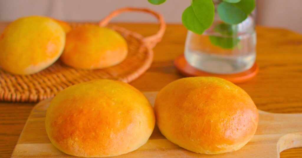 卵の米粉パン